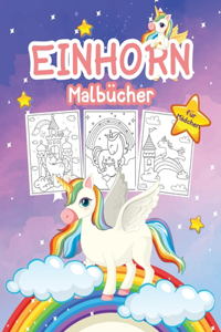 Einhorn Malbuch für Mädchen: Großes Einhorn-Aktivitätsbuch für Mädchen und Kinder. Perfektes Einhorn-Geschenkbuch für Kleinkinder und kleine Mädchen, die Einhörner lieben