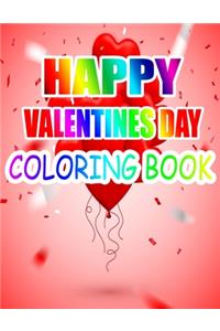 Happy Valentine Day Coloring Book