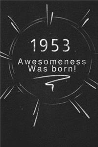 1953 awesomeness was born.
