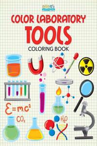 Color Laboratory Tools Coloring Book