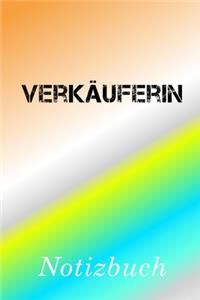 Verkäuferin Notizbuch