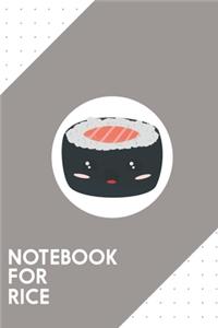 Notebook for Rice