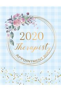 Therapist Appointment Book 2020