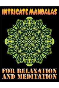 Intricate Mandalas for Relaxation and Meditation