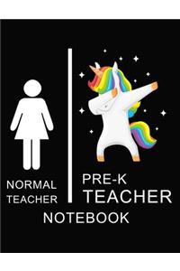 Normal Teacher pre-k Teacher Notebook