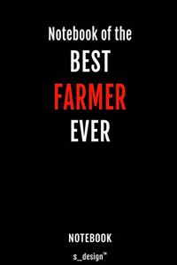 Notebook for Farmers / Farmer: awesome handy Note Book [120 blank lined ruled pages]