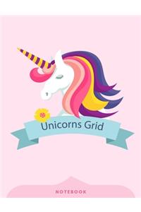 Unicorn Grid Notebook