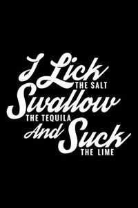 I lick, suck and swallow