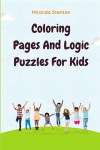 Coloring Pages And Logic Puzzles For Kids