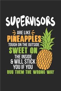 Supervisors Are Like Pineapples. Tough On The Outside Sweet On The Inside