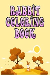 rabbit coloring book