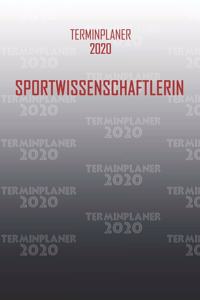 Terminplaner 2020 Sportwissenschaftlerin