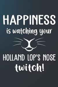 Happiness Is Watching Your Holland Lop's Nose Twitch