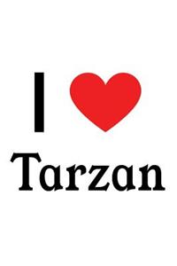 I Love Tarzan: Tarzan Designer Notebook