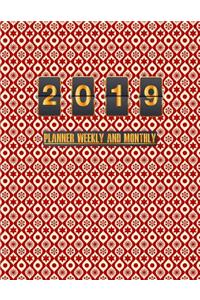 2019 Planner Weekly and Monthly