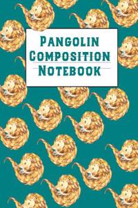 Pangolin Composition Book