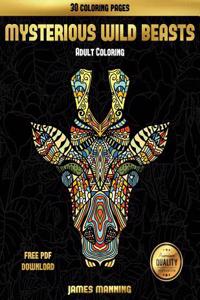 Coloring Book (Mysterious Wild Beasts)