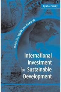 International Investment for Sustainable Development