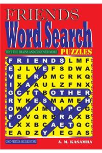 FRIENDS Word Search Puzzles