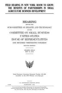 Field hearing in New York