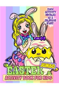 Jumbo Easter Activity Book for Kids