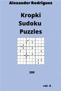 Kropki Sudoku Puzzles - 200 vol. 4