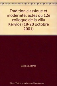 Tradition classique et modernité