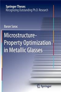 Microstructure-Property Optimization in Metallic Glasses