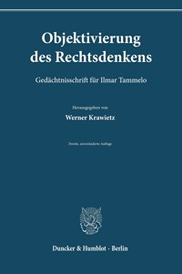 Objektivierung Des Rechtsdenkens