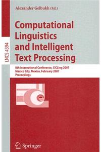 Computational Linguistics and Intelligent Text Processing