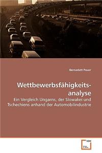 Wettbewerbsfähigkeits- analyse