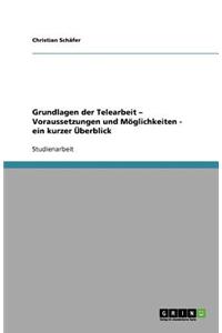 Grundlagen Der Telearbeit - Voraussetzungen Und Möglichkeiten - Ein Kurzer Überblick