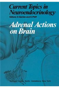 Adrenal Actions on Brain
