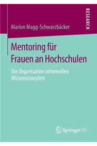 Mentoring für Frauen an Hochschulen