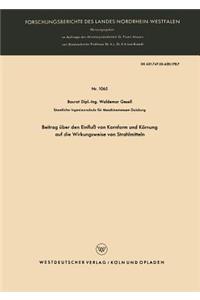 Beitrag über den Einfluß von Kornform und Körnung auf die Wirkungsweise von Strahlmitteln
