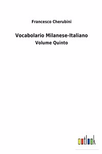 Vocabolario Milanese-Italiano