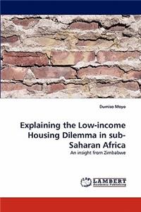 Explaining the Low-income Housing Dilemma in sub-Saharan Africa