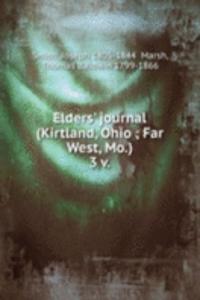 Elders' journal (Kirtland, Ohio
