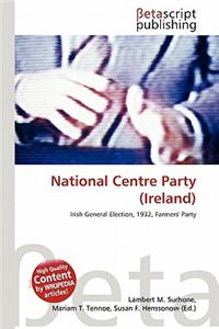 National Centre Party (Ireland)