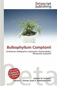Bulbophyllum Comptonii