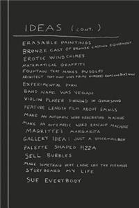 Scott Reeder: Ideas (cont.)