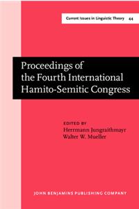 Proceedings of the Fourth International Hamito-Semitic Congress