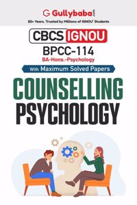 Gullybaba IGNOU BA (Honours) 6th Sem BPCC-114 Counselling Psychology in English