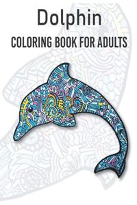 Dolphins Coloring Book for adults