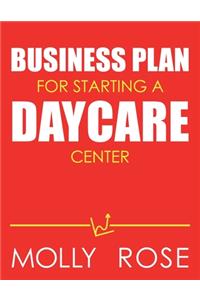 Business Plan For Starting A Daycare Center