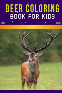 Deer Coloring Book For Kids