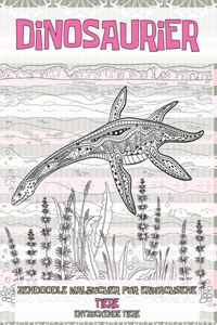 Zendoodle Malbücher für Erwachsene - Entzückende Tiere - Tiere - Dinosaurier