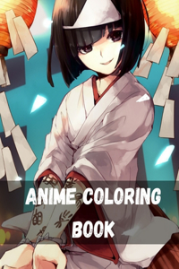 Anime Coloring Book