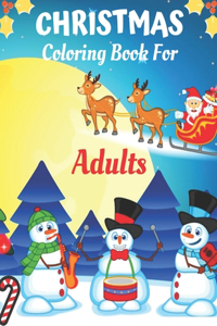 Christmas Coloring Book For Adults