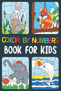 Color By Numbers book For Kids
